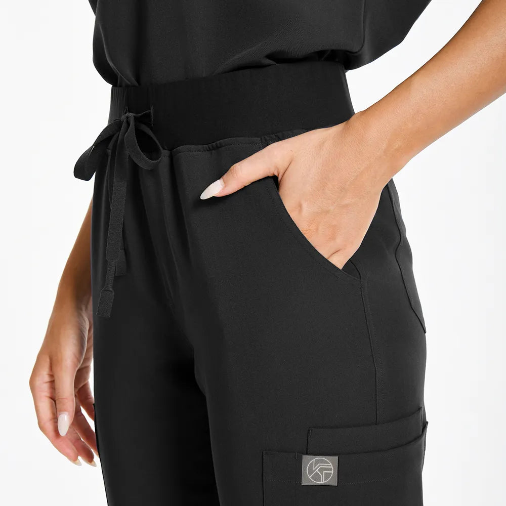 Women's Scrub Pants – 9 Pockets | KungfuScrubs
