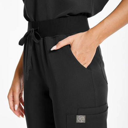 Women's Scrub Pants – 9 Pockets | KungfuScrubs