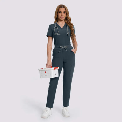 Women's Scrub Pants – 9 Pockets | KungfuScrubs