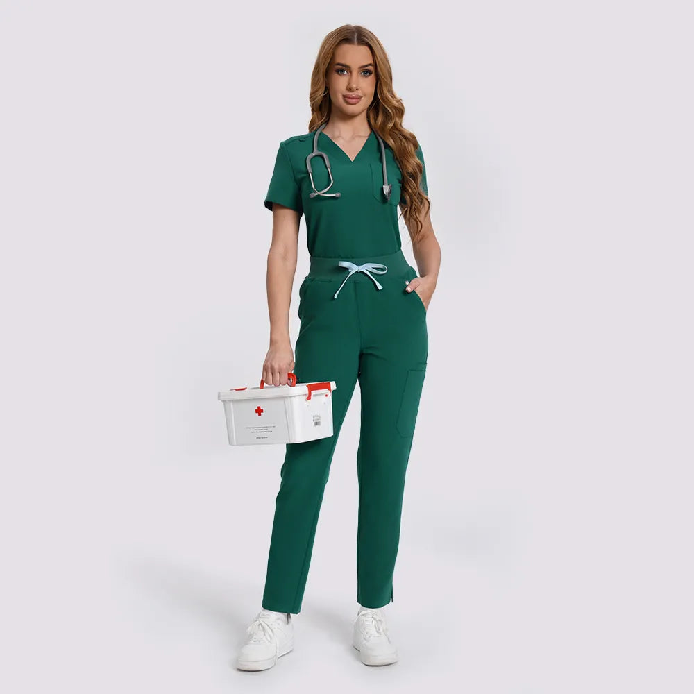 Women's Scrub Pants – 9 Pockets | KungfuScrubs