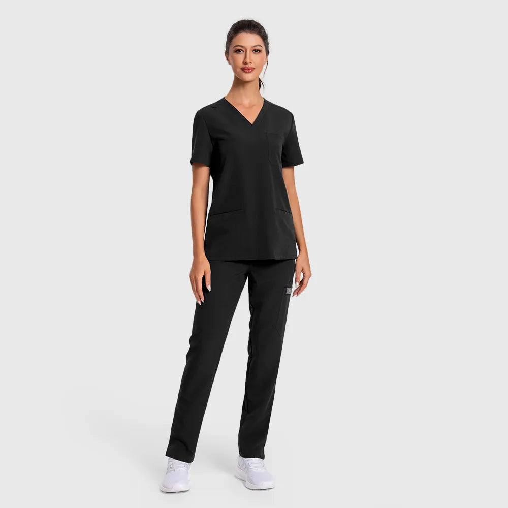Women's Scrub Top – 3 Pockets | KungfuScrubs