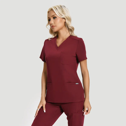 Women's Scrub Top – 3 Pockets | KungfuScrubs