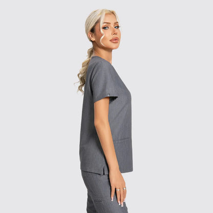 Women's Scrub Top – 3 Pockets | KungfuScrubs