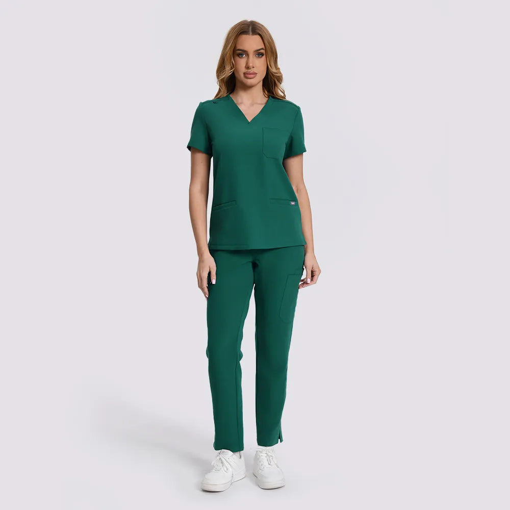 Women's Scrub Top – 3 Pockets | KungfuScrubs