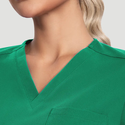 Women's Scrub Top – 3 Pockets | KungfuScrubs