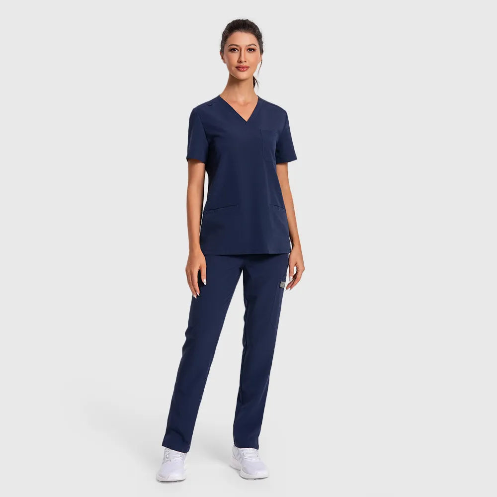Women's Scrub Top – 3 Pockets | KungfuScrubs