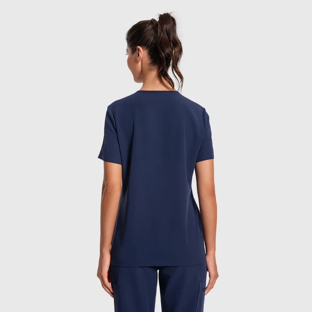 Women's Scrub Top – 3 Pockets | KungfuScrubs