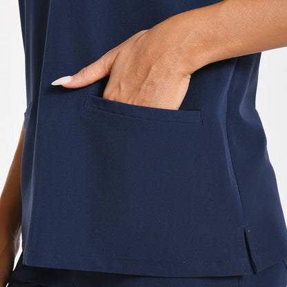 Women's Scrub Top – 3 Pockets | KungfuScrubs