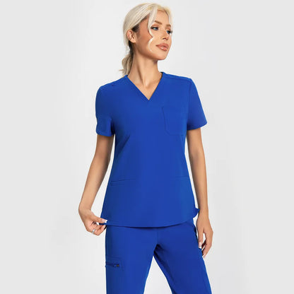 Women's Scrub Top – 3 Pockets | KungfuScrubs