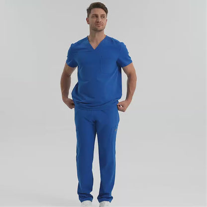 Men's Scrub Set – 13 Pockets | KungfuScrubs